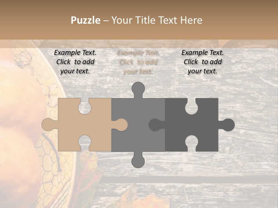 Red Wooden Crop PowerPoint Template