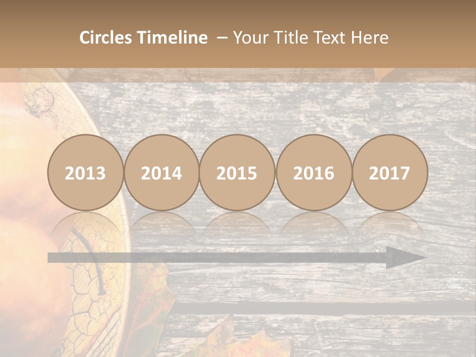 Red Wooden Crop PowerPoint Template