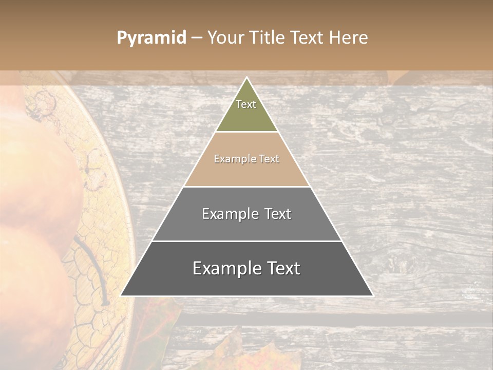 Red Wooden Crop PowerPoint Template