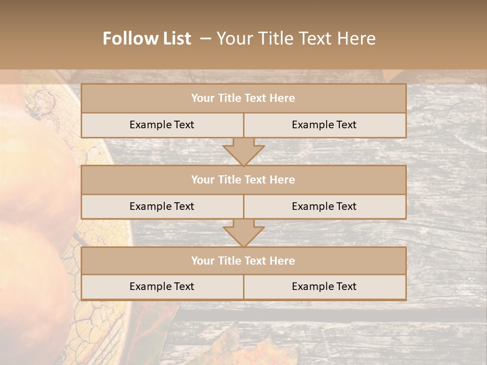 Red Wooden Crop PowerPoint Template