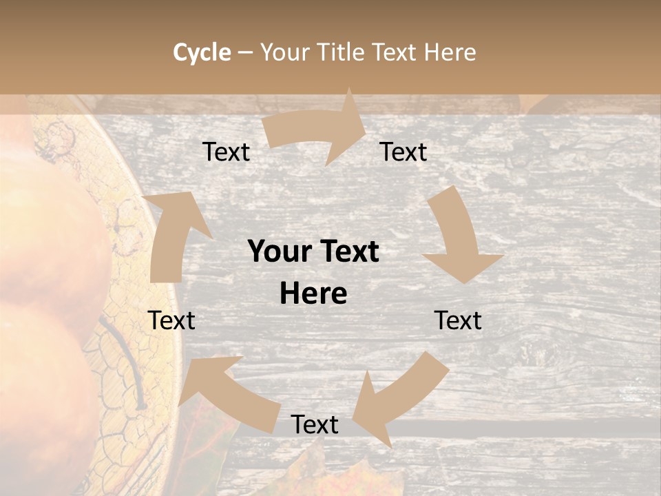 Red Wooden Crop PowerPoint Template