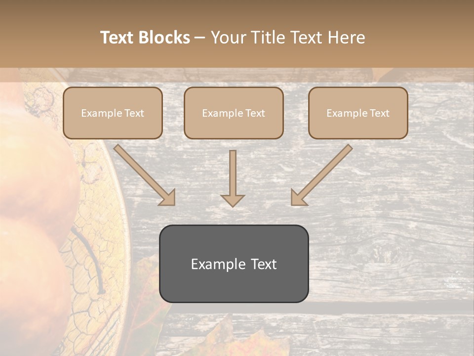 Red Wooden Crop PowerPoint Template