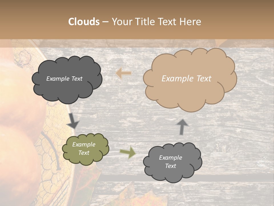 Red Wooden Crop PowerPoint Template