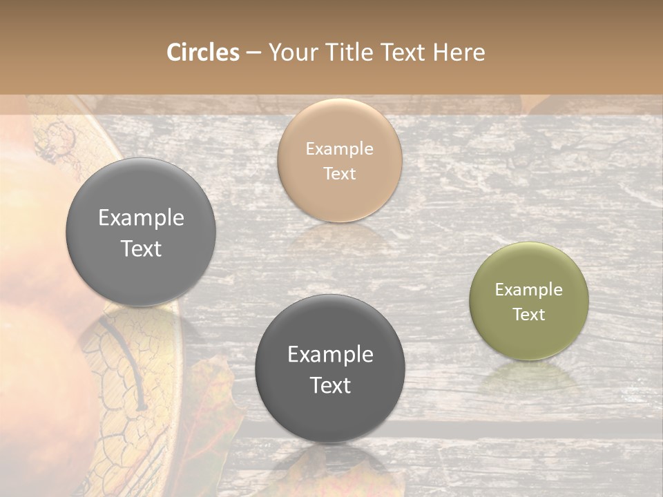 Red Wooden Crop PowerPoint Template