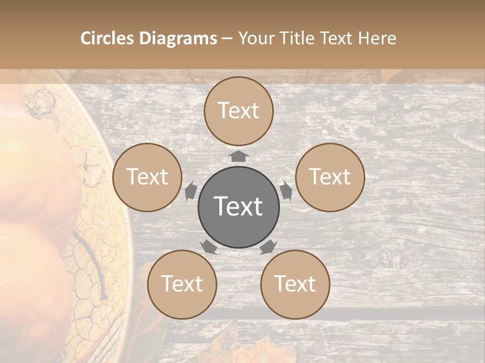 Red Wooden Crop PowerPoint Template