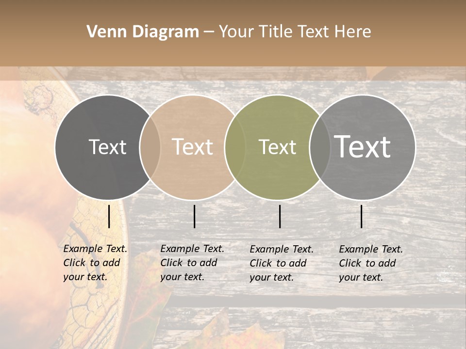 Red Wooden Crop PowerPoint Template