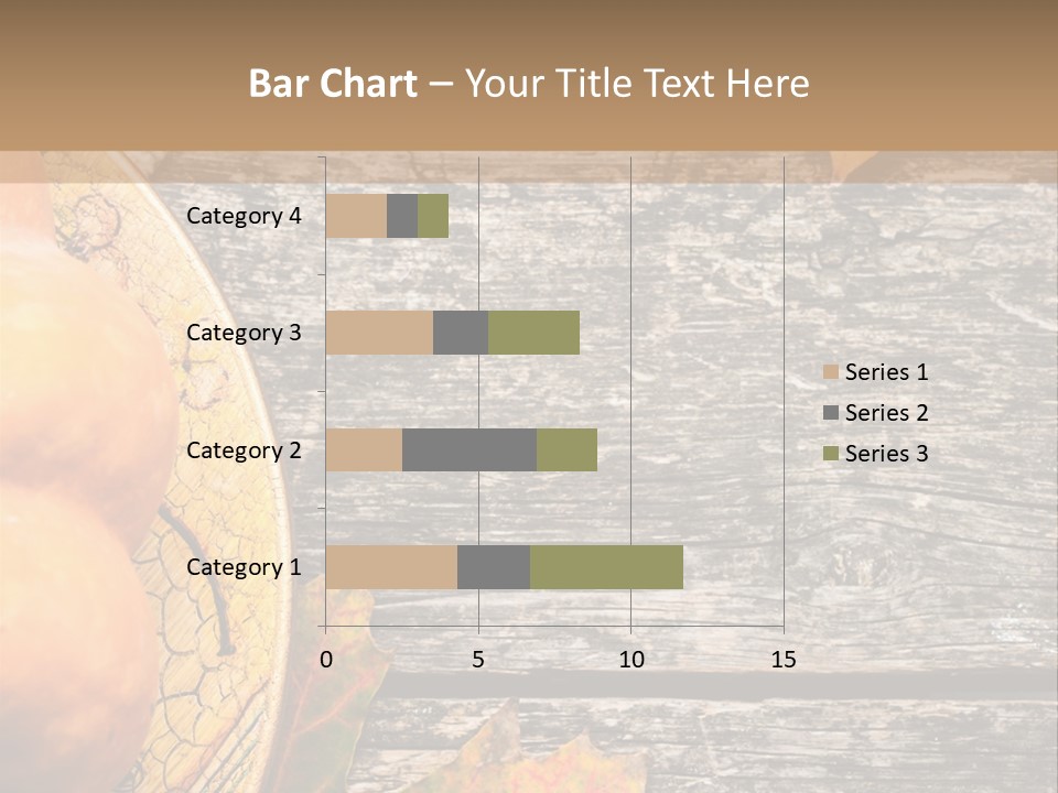 Red Wooden Crop PowerPoint Template