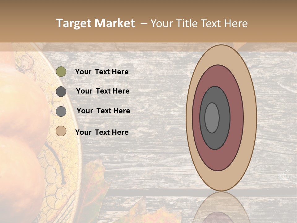 Red Wooden Crop PowerPoint Template