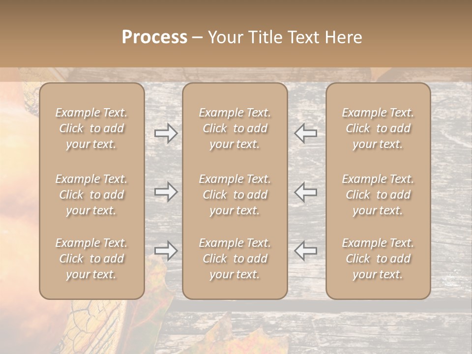 Red Wooden Crop PowerPoint Template