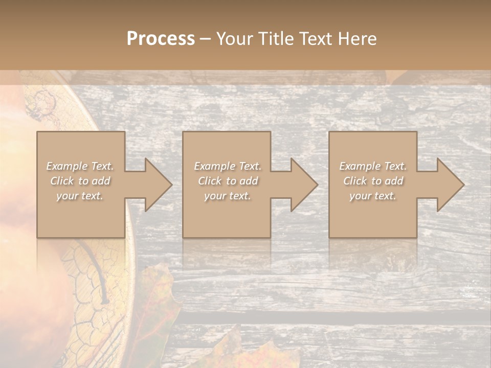 Red Wooden Crop PowerPoint Template