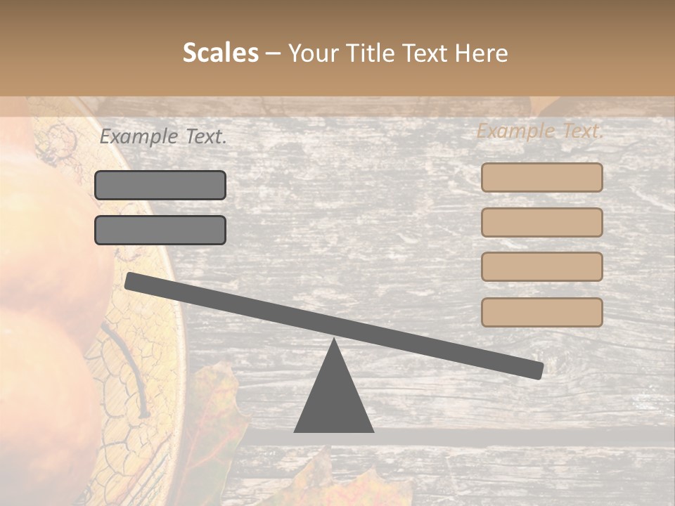 Red Wooden Crop PowerPoint Template