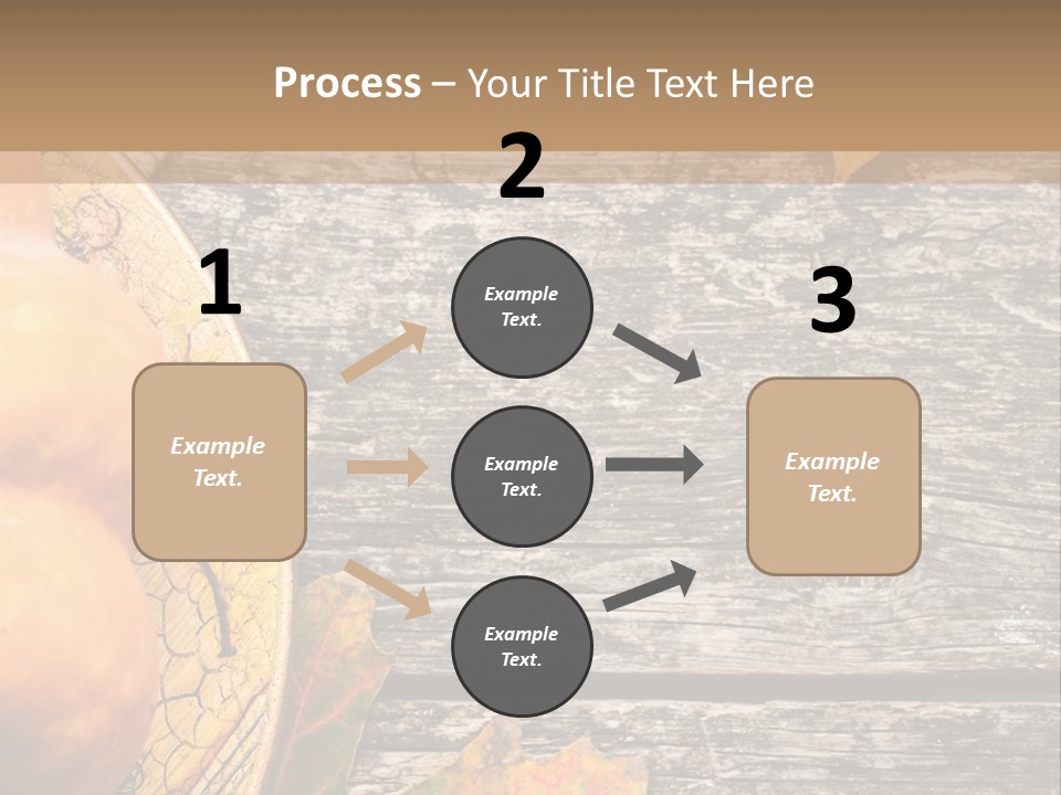 Red Wooden Crop PowerPoint Template