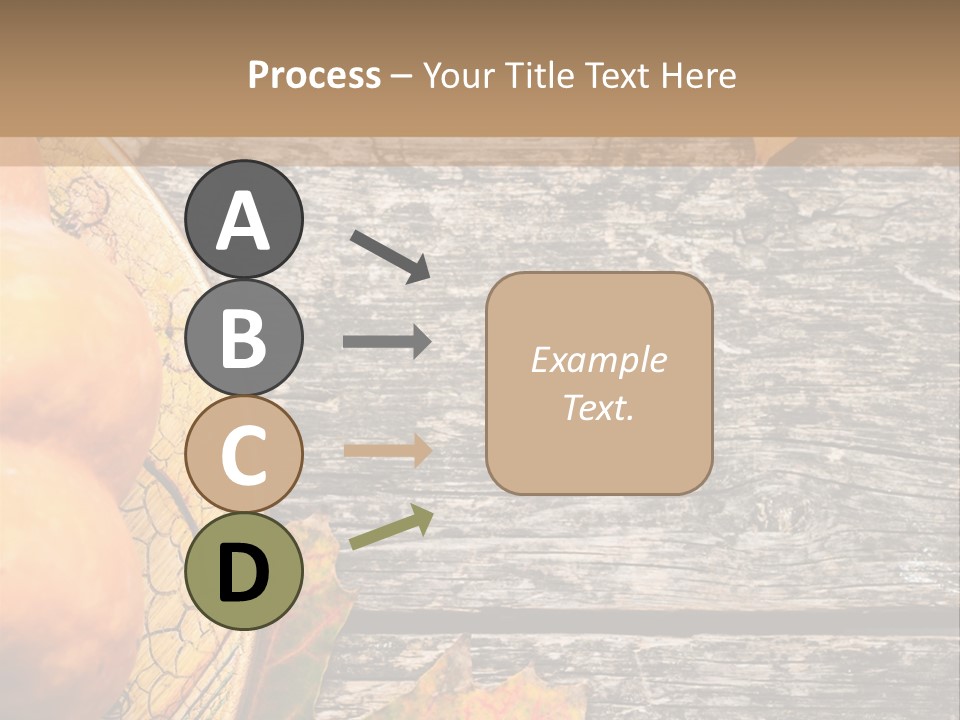 Red Wooden Crop PowerPoint Template