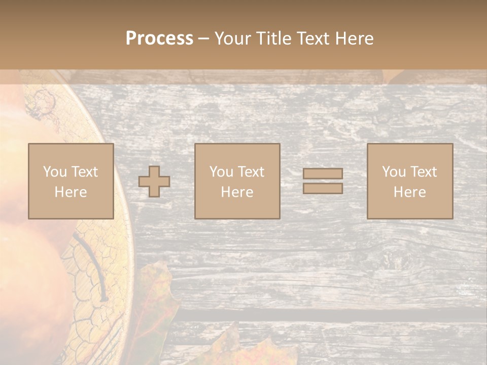 Red Wooden Crop PowerPoint Template