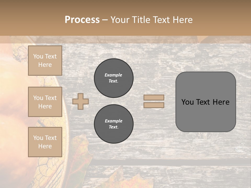 Red Wooden Crop PowerPoint Template