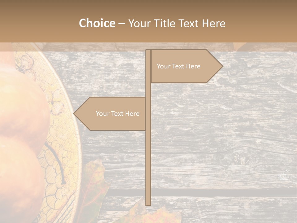 Red Wooden Crop PowerPoint Template