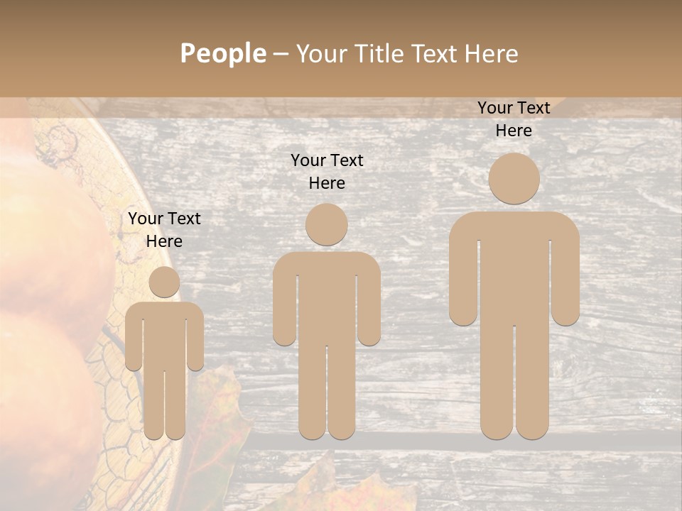 Red Wooden Crop PowerPoint Template