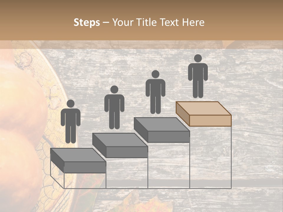 Red Wooden Crop PowerPoint Template