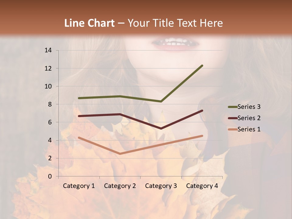 Party Portrait Leaves PowerPoint Template