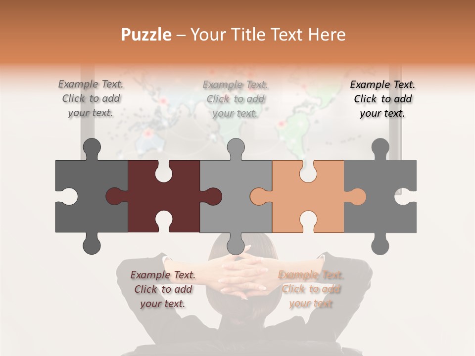 Cinema Surfing Behind PowerPoint Template