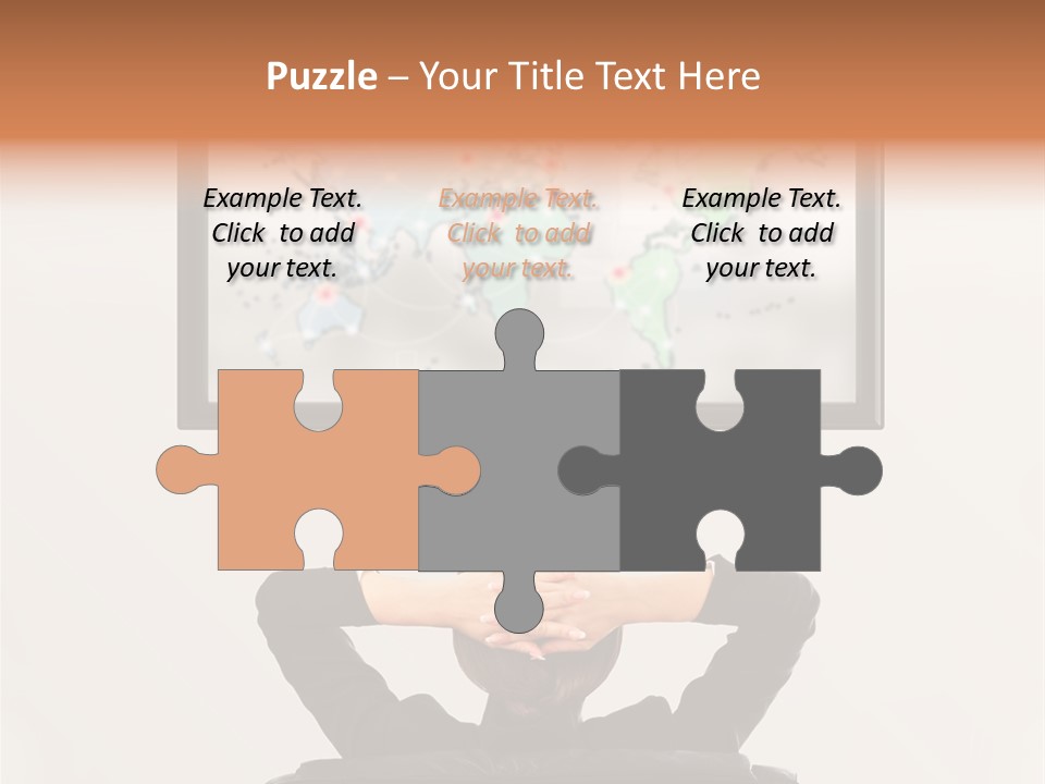 Cinema Surfing Behind PowerPoint Template