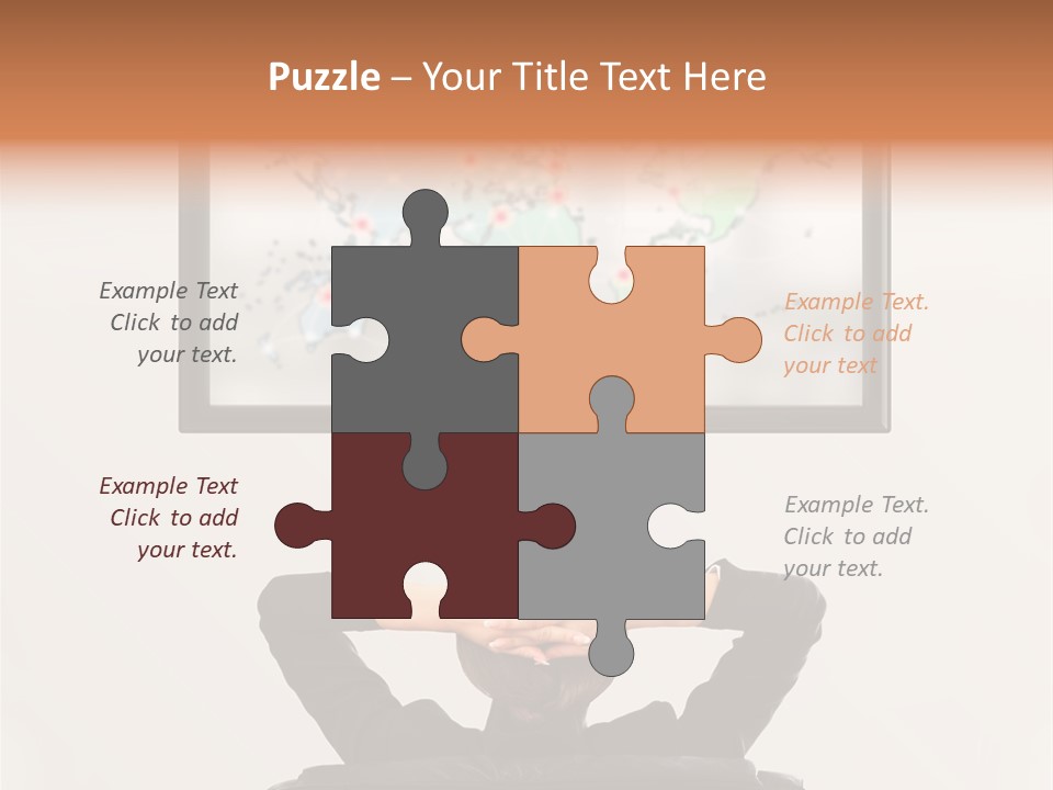 Cinema Surfing Behind PowerPoint Template