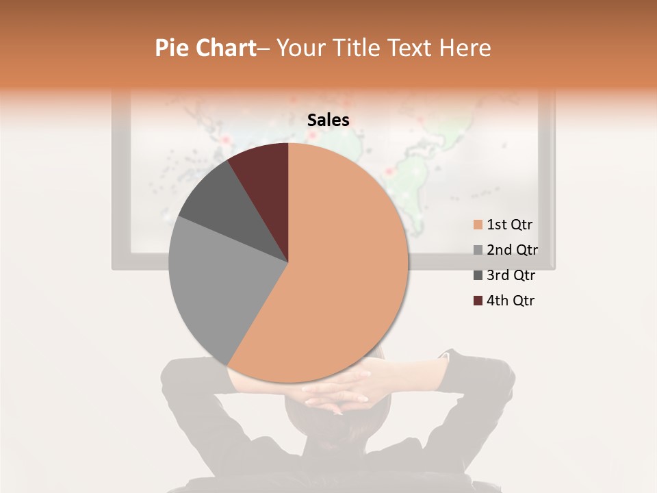 Cinema Surfing Behind PowerPoint Template