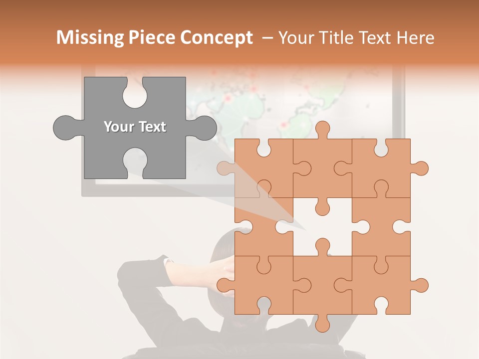 Cinema Surfing Behind PowerPoint Template
