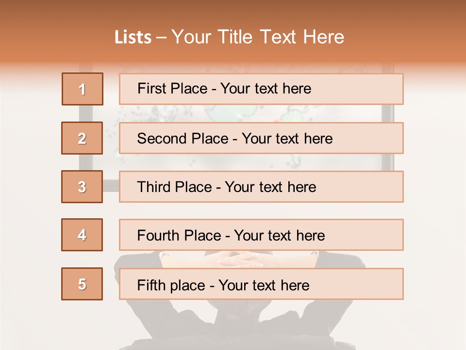 Cinema Surfing Behind PowerPoint Template