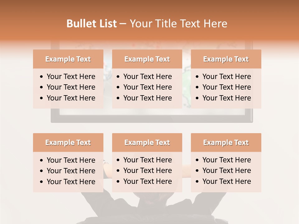 Cinema Surfing Behind PowerPoint Template