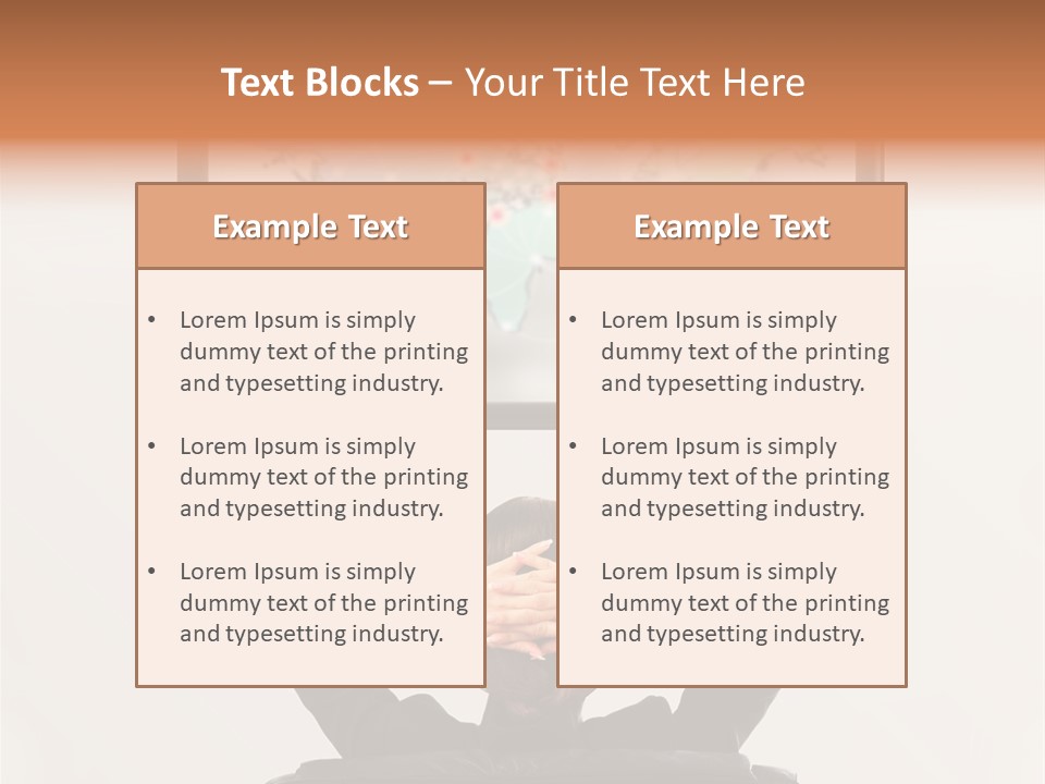 Cinema Surfing Behind PowerPoint Template
