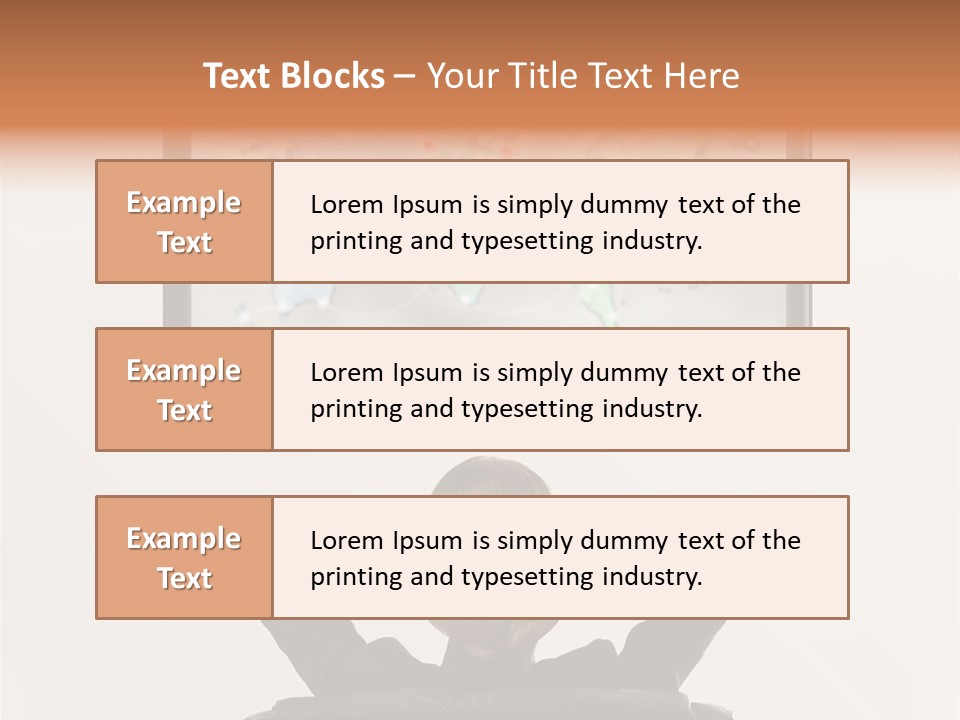 Cinema Surfing Behind PowerPoint Template