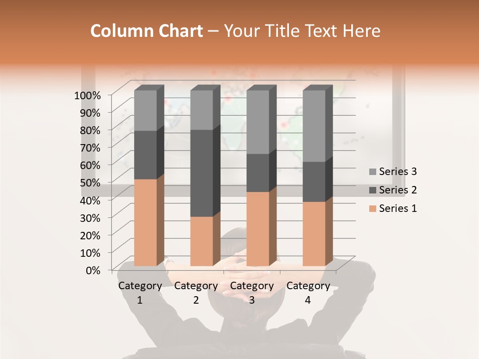 Cinema Surfing Behind PowerPoint Template