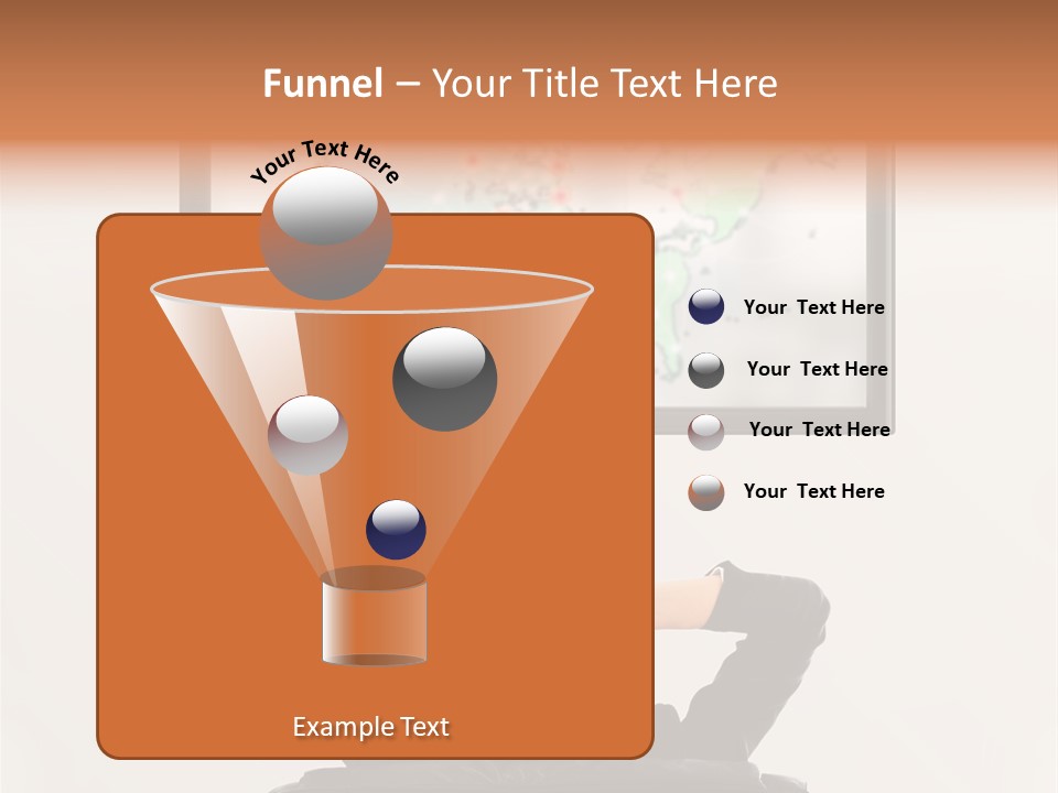 Cinema Surfing Behind PowerPoint Template