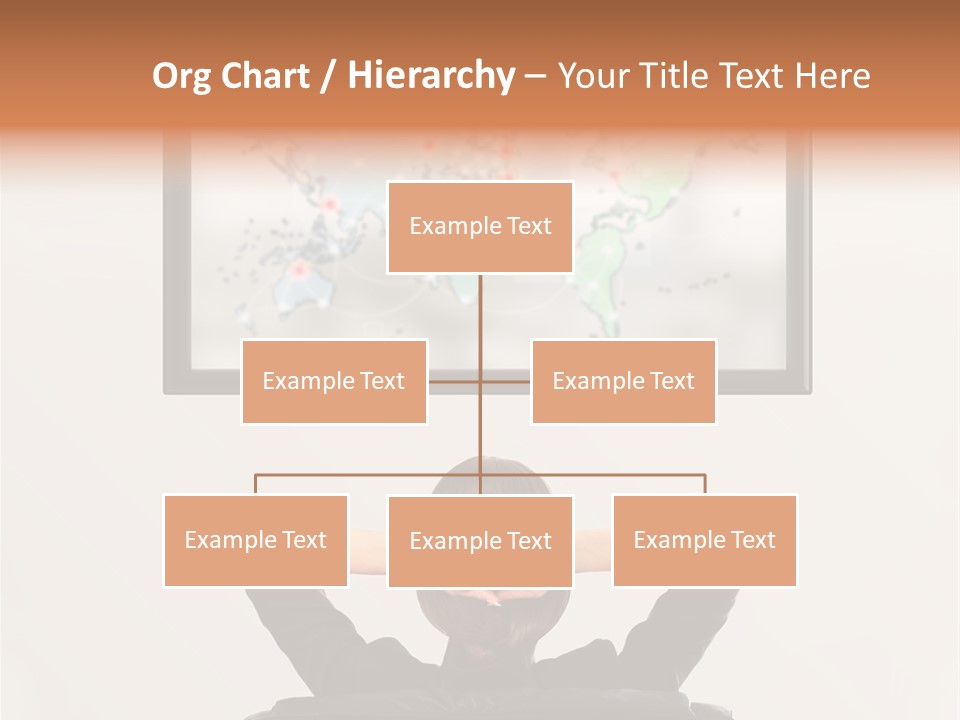 Cinema Surfing Behind PowerPoint Template