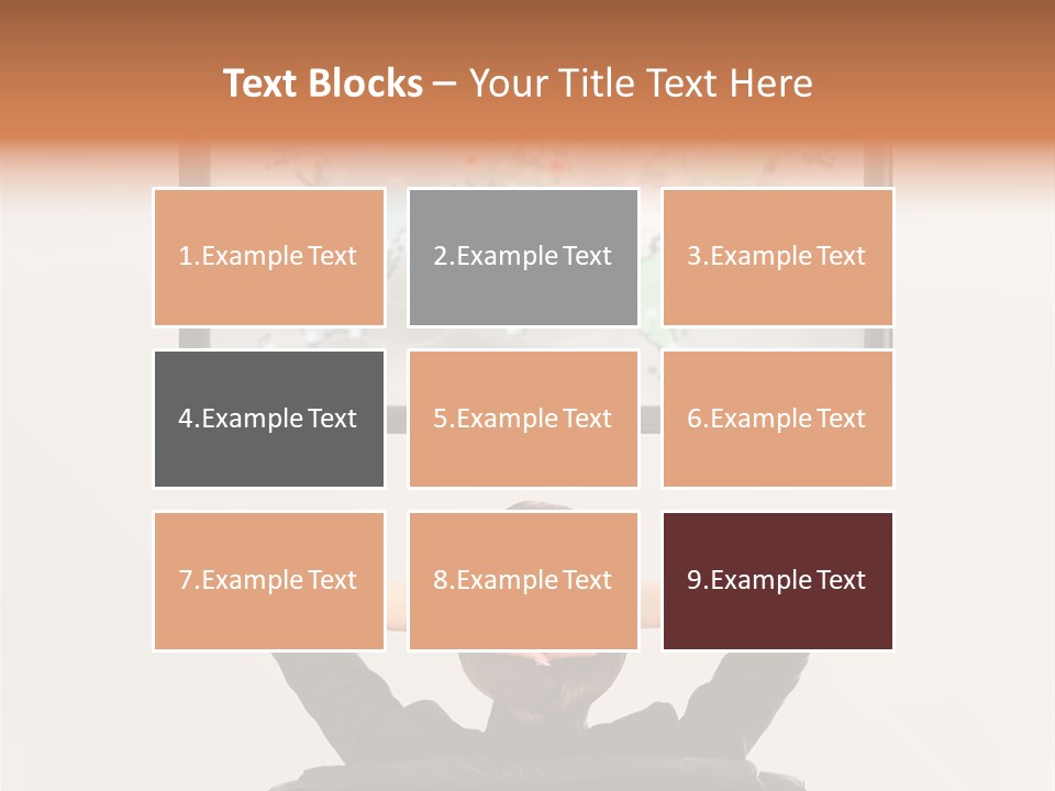 Cinema Surfing Behind PowerPoint Template
