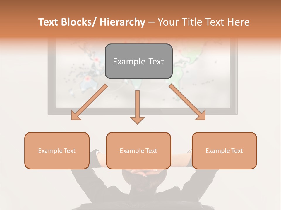 Cinema Surfing Behind PowerPoint Template