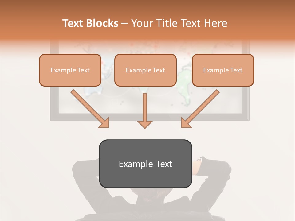 Cinema Surfing Behind PowerPoint Template