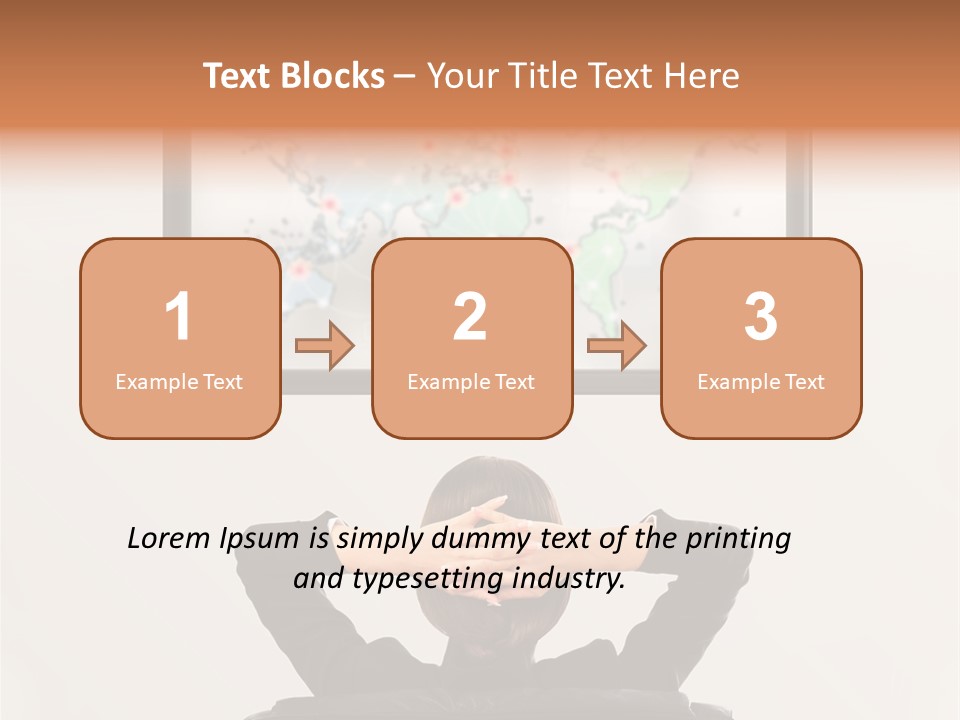 Cinema Surfing Behind PowerPoint Template