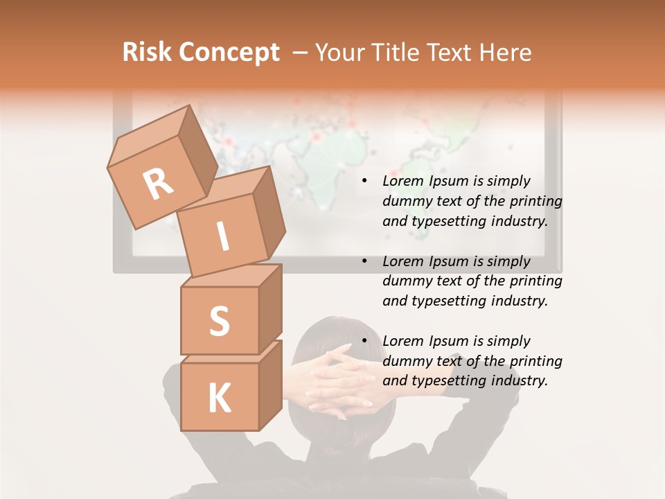 Cinema Surfing Behind PowerPoint Template