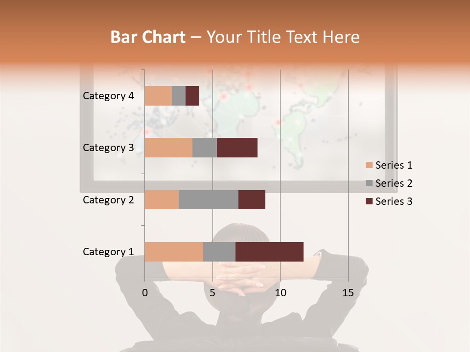 Cinema Surfing Behind PowerPoint Template