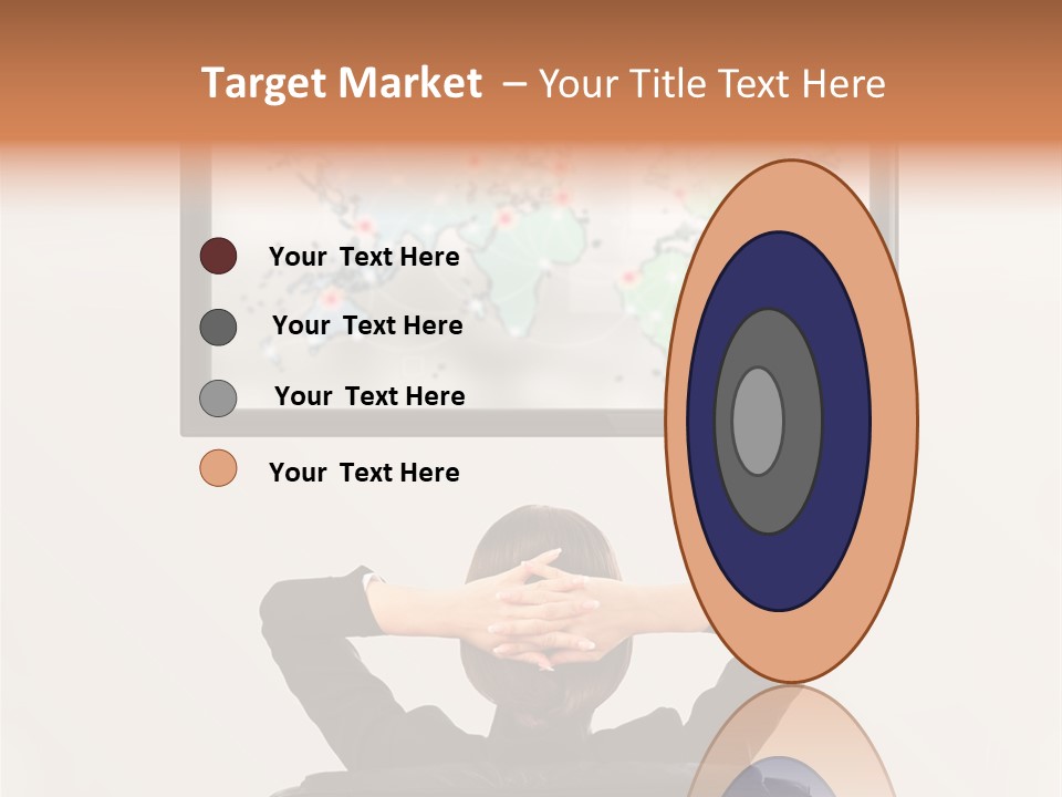 Cinema Surfing Behind PowerPoint Template