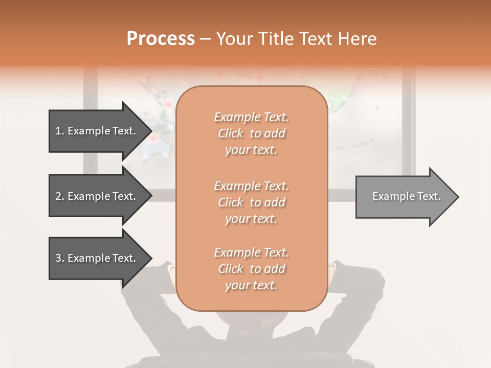 Cinema Surfing Behind PowerPoint Template