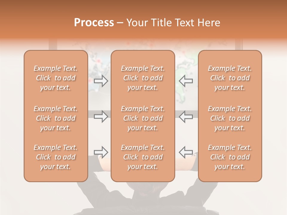 Cinema Surfing Behind PowerPoint Template