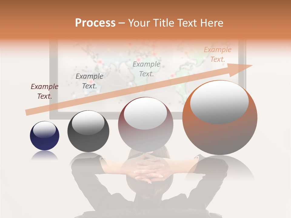 Cinema Surfing Behind PowerPoint Template