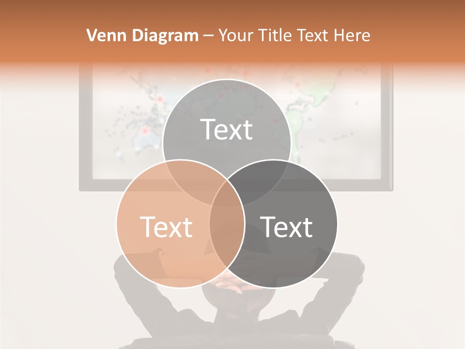 Cinema Surfing Behind PowerPoint Template