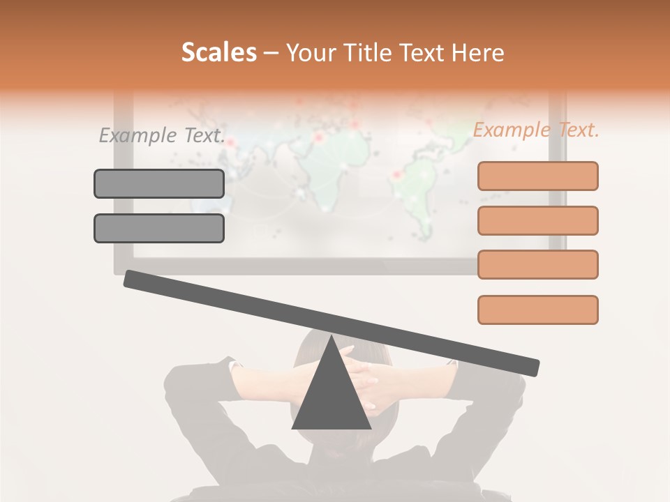 Cinema Surfing Behind PowerPoint Template