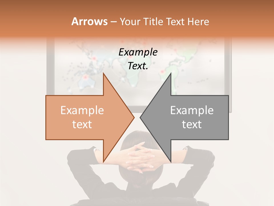 Cinema Surfing Behind PowerPoint Template