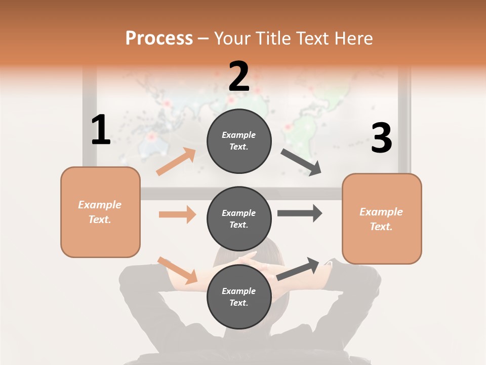 Cinema Surfing Behind PowerPoint Template