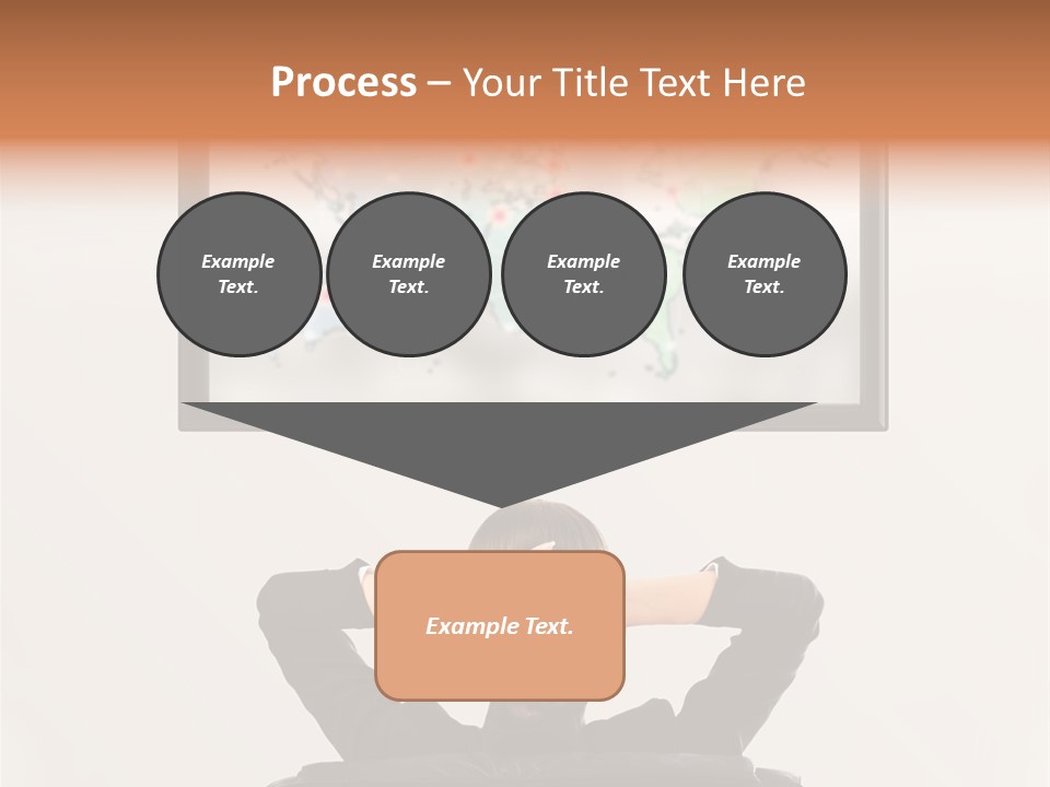 Cinema Surfing Behind PowerPoint Template